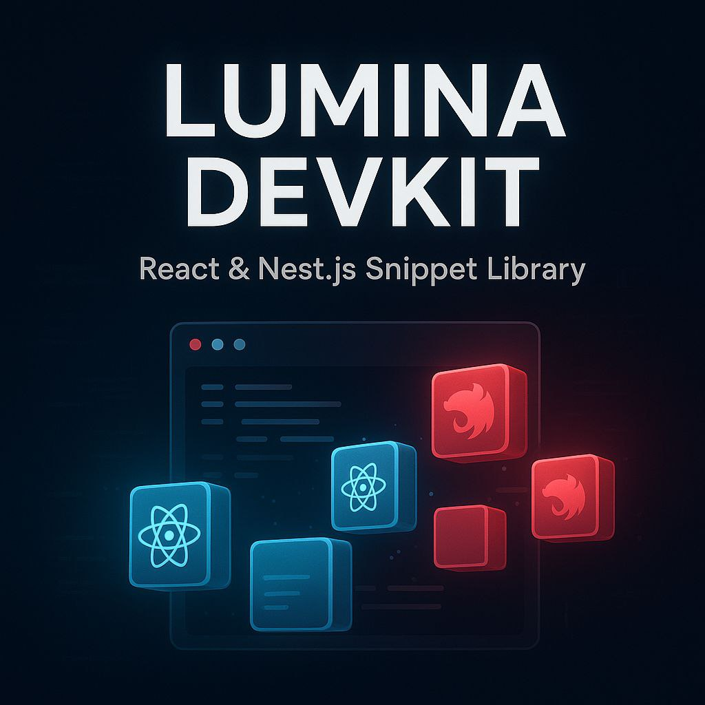 Lumina Lite: React & NestJS Snippets